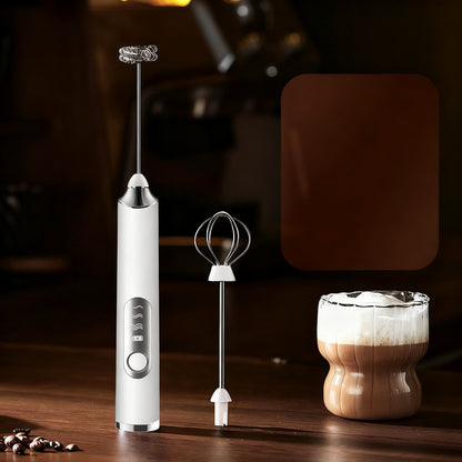 Elektrischer Milchaufschäumer, USB-C, mehrere Funktionen