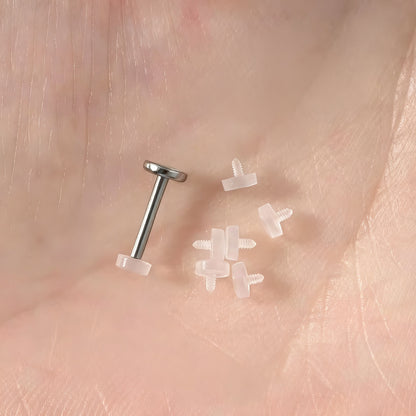 Titan-Piercingstab mit Innengewinde