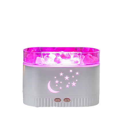 Kristallsalz-Diffuser mit LED-Licht und Befeuchtung
