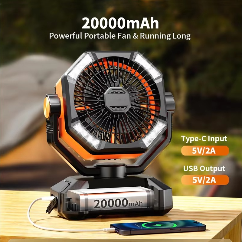 Tragbarer Camping-Kühlventilator | Brehn