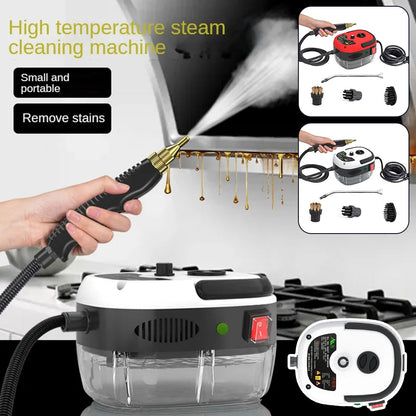 Brehn | 2500W HOCHDRUCK-DAMPFREINIGER - 6 EINSTELLUNGEN FÜR ZUHAUSE & KÜCHE