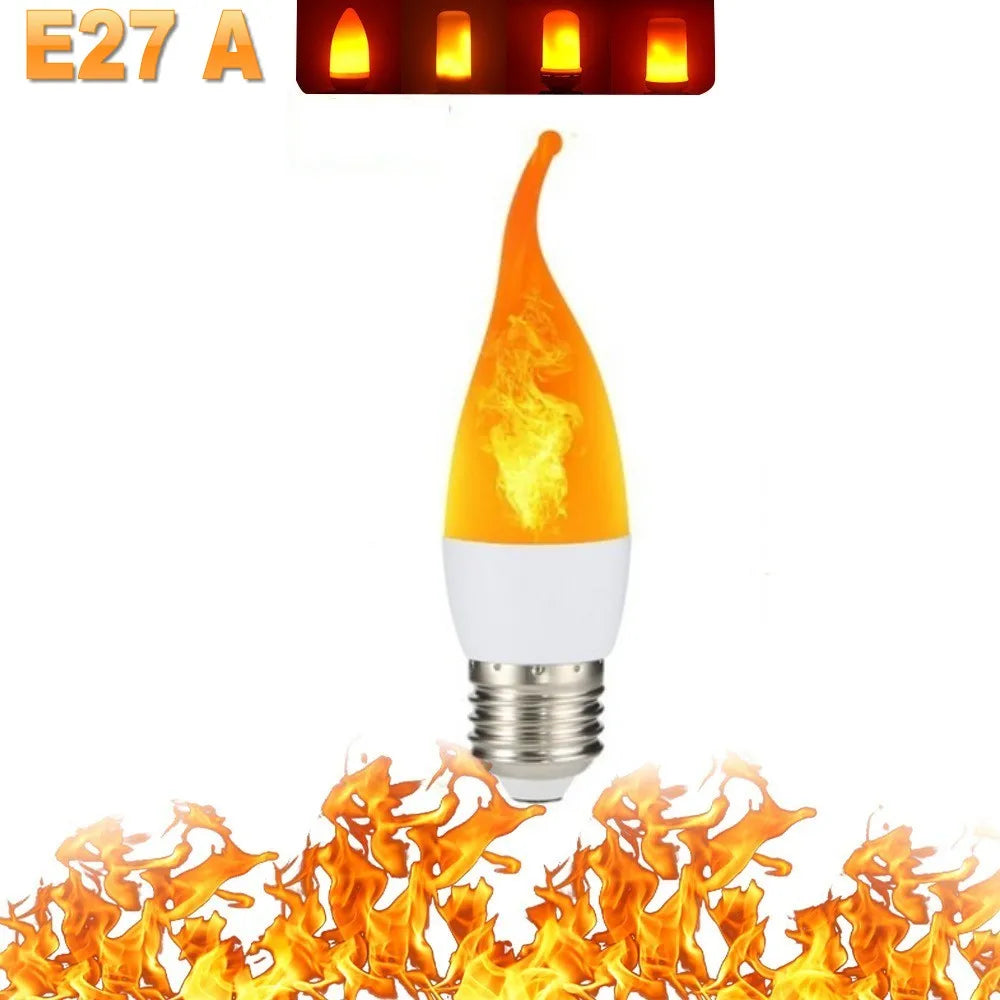 LED FLAME LIGHT PARTY LAMP - 4 MODI FEUER SIMULATION | Brehn