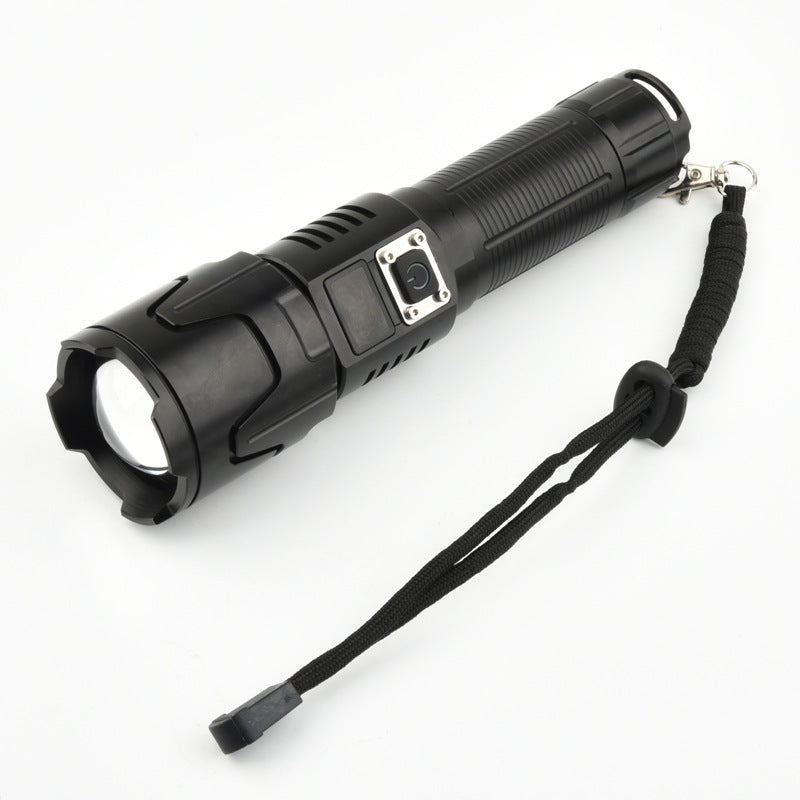 Aluminium-Taschenlampe, 3000 mAh