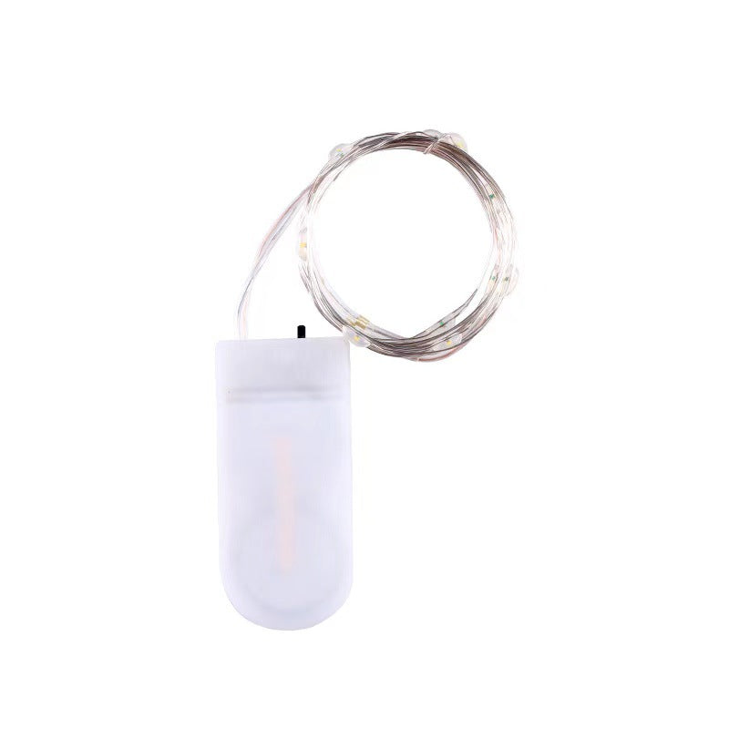 LED-Lichterkette mit Knopfzellenbatterie, 1–3 m