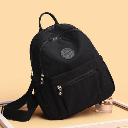 Damenrucksack, Nylon, große Kapazität