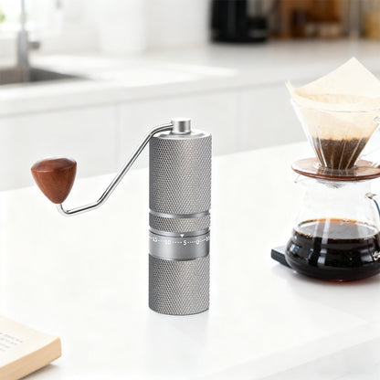 Handkaffeemühle mit Stahlkern, Luxus-Design