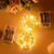 LED-Lichterkette, 10 m, 100 Lichter, USB/Batterie