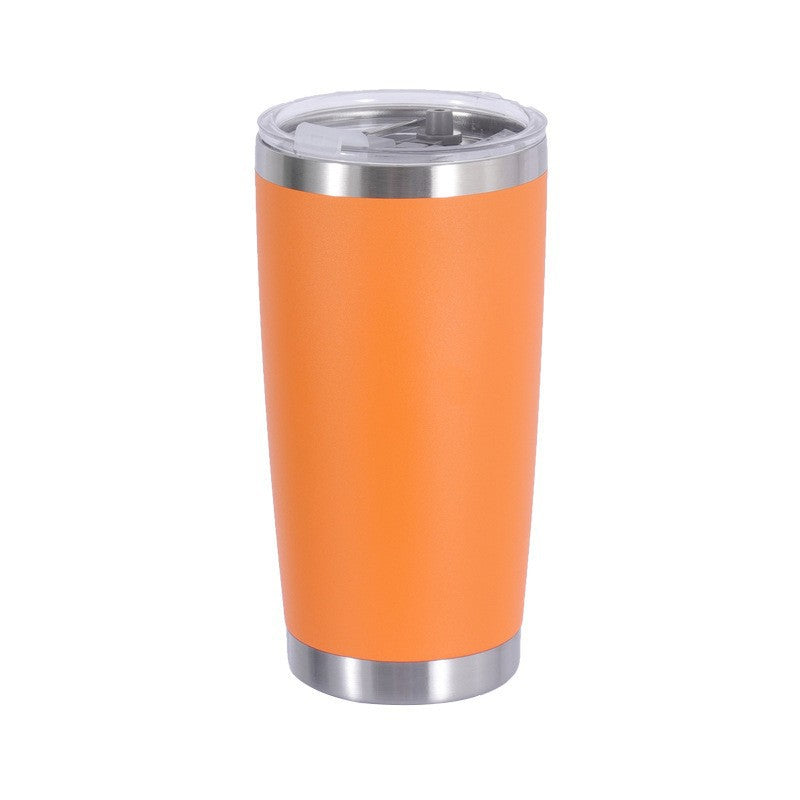 Isolierbecher aus Edelstahl, 20 oz, mit Drehverschluss