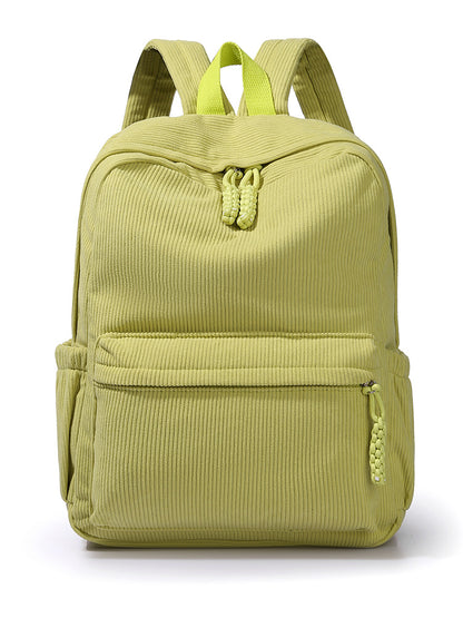 Rucksack aus Kord für Uni und Reisen
