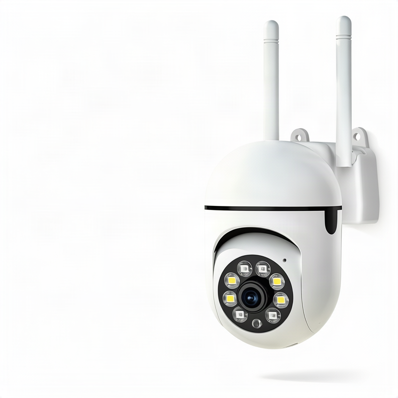 2MP WLAN-Überwachungskamera mit lokalem Speicher