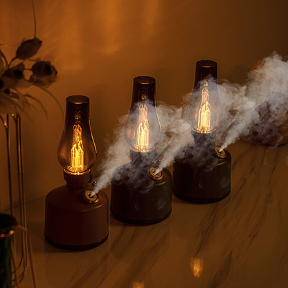 Retro-Luftbefeuchter mit Aromafunktion, USB-Ladung