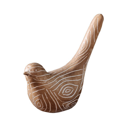 Vogelfigur aus Harz, modernes Design