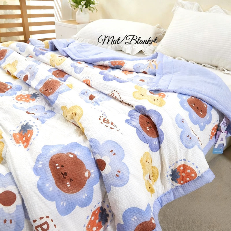Steppdecke aus Polyester, maschinenwaschbar
