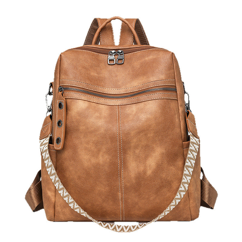 Rucksack aus PU-Material, mehrere Trageweisen