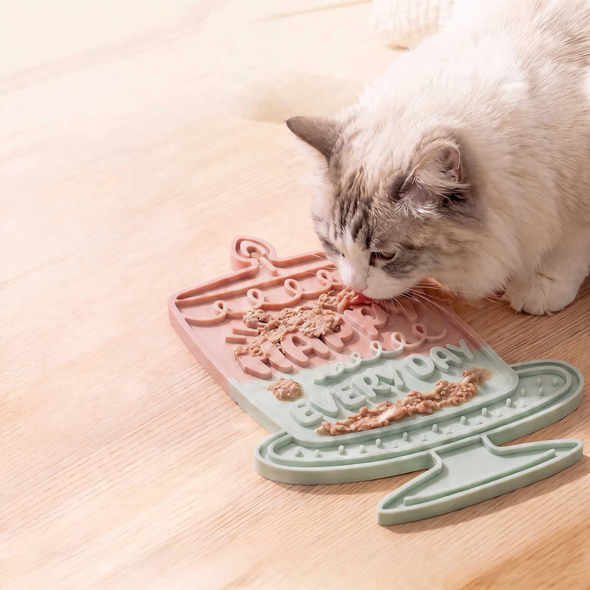 Silikon-Schleck- und Futtermatte für Katzen und Hunde