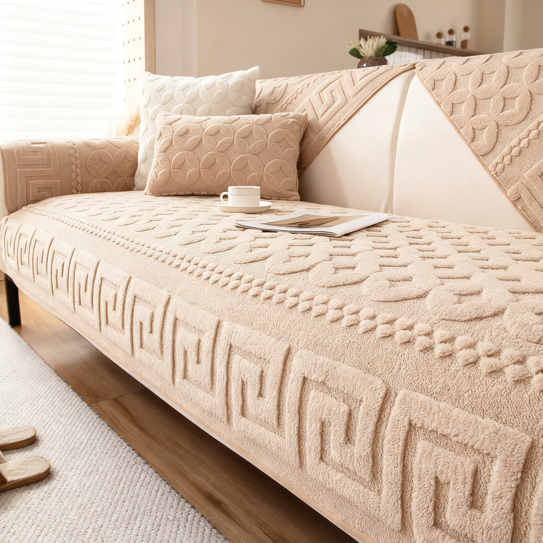 Sofaauflage aus Fleece, rutschfest