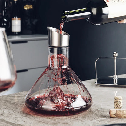 Brehn | 1500ml Weindekanter mit Belüfter