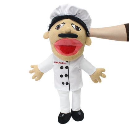 Handpuppe Hai mit beweglichen Armen