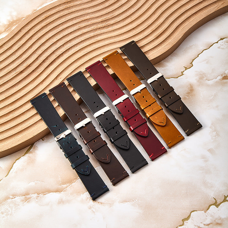 Vintage Uhrenarmband aus Rindsleder