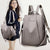 Damen-Rucksack aus Nylon, wasserabweisend