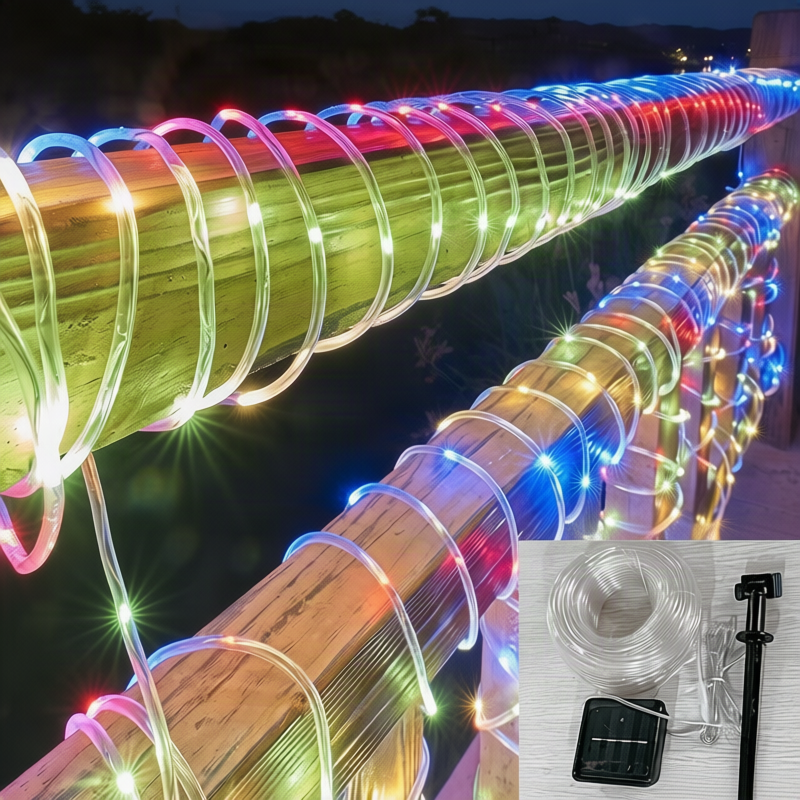 LED-Lichterkette, 10 m, 100 Lichter, USB/Batterie