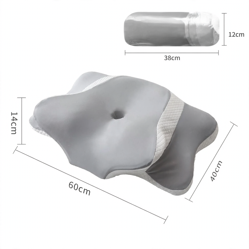 Schmetterlingsförmiges Memory-Foam Nackenkissen