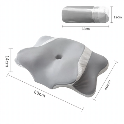 Schmetterlingsförmiges Memory-Foam Nackenkissen