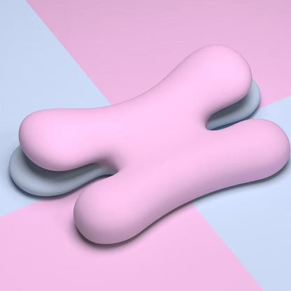 Seitenschläferkissen mit Memory-Foam, Knochenform