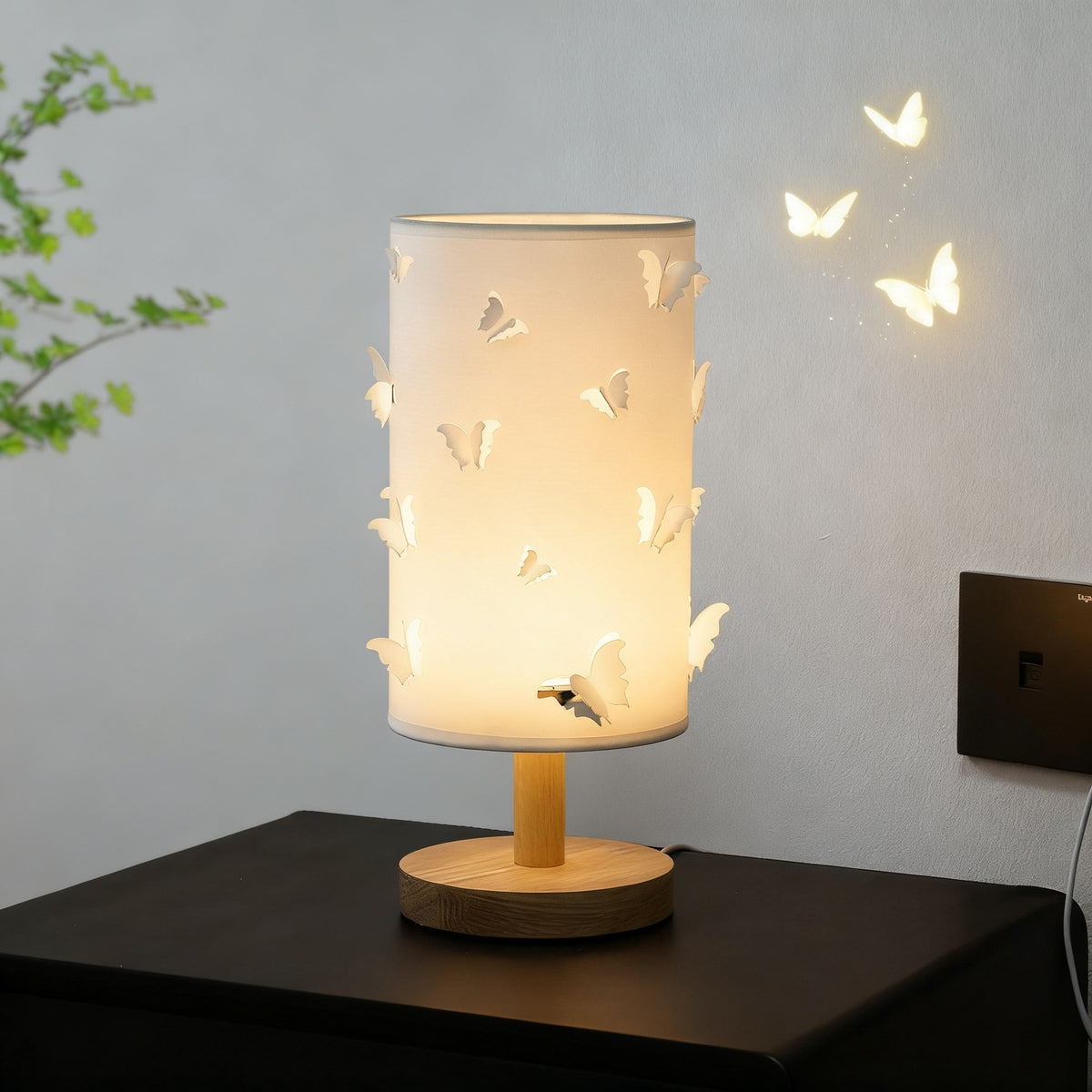 LED-Schmetterlingslampe mit Dimmfunktion, Modell 016