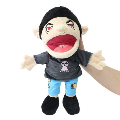 Handpuppe Hai mit beweglichen Armen