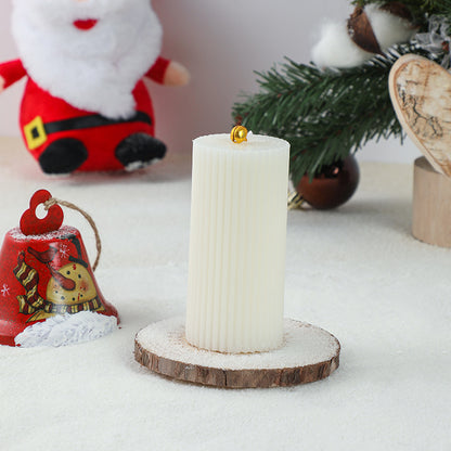 Handgeferti Weihnachts-Duftkerze, Baumform