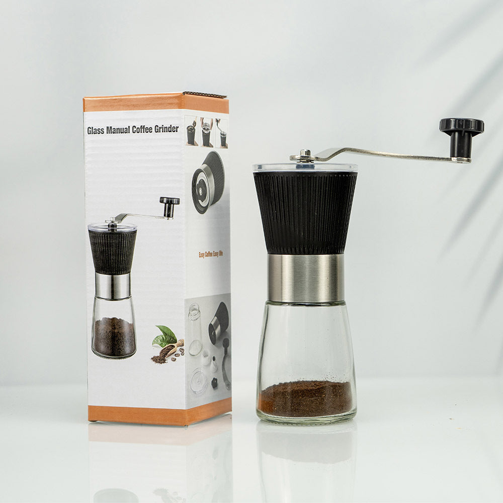 Handkaffeemühle aus Edelstahl