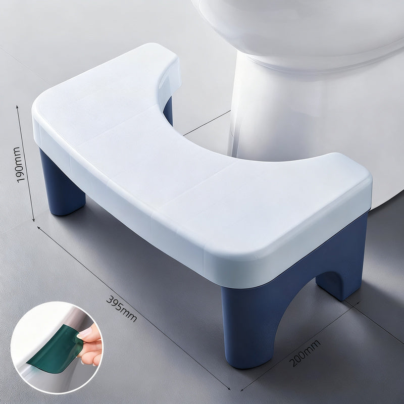 Toilettenhocker aus Kunststoff