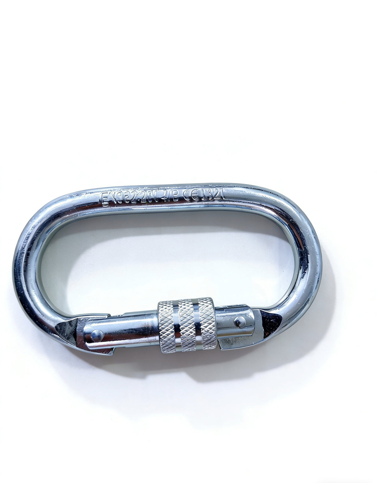 Stahlkarabiner für Klettern, 25 KN