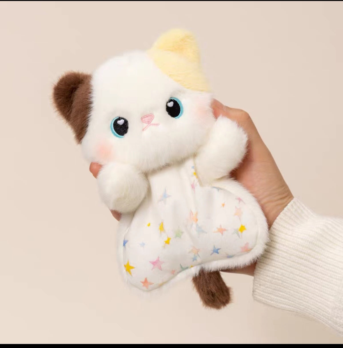 Handpuppe Hai mit beweglichen Armen