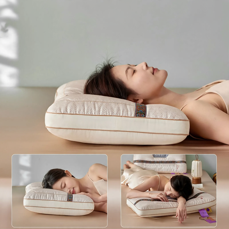 Nackenstützkissen mit Lyocell-Bezug