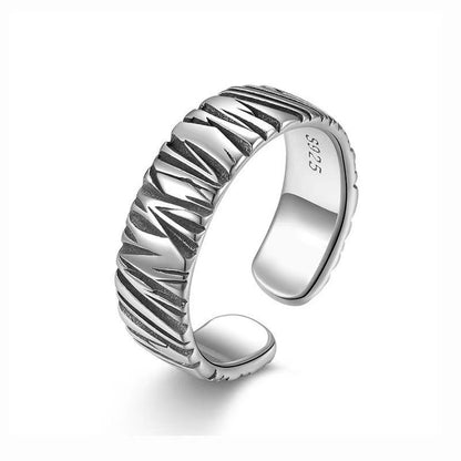Offener Ring, verstellbar, Zinklegierung