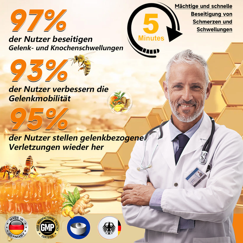 Bienen-Vital-Creme | Schnelle Schmerzlinderung | Brehn