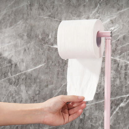 Stehender Papierrollenhalter aus Edelstahl