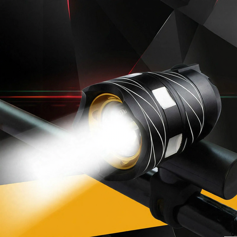 Fahrradlampe T6 mit USB-Aufladung und Fernlicht