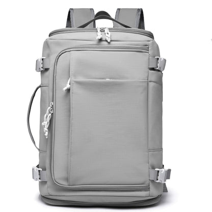 Reiserucksack 36–55 L wasserdicht – erweiterbar, Nylon, für Laptops bis 15 Zoll, Business & Reise
