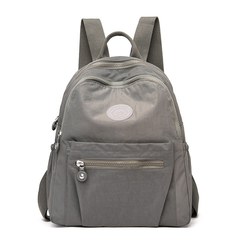 Damenrucksack, Nylon, große Kapazität