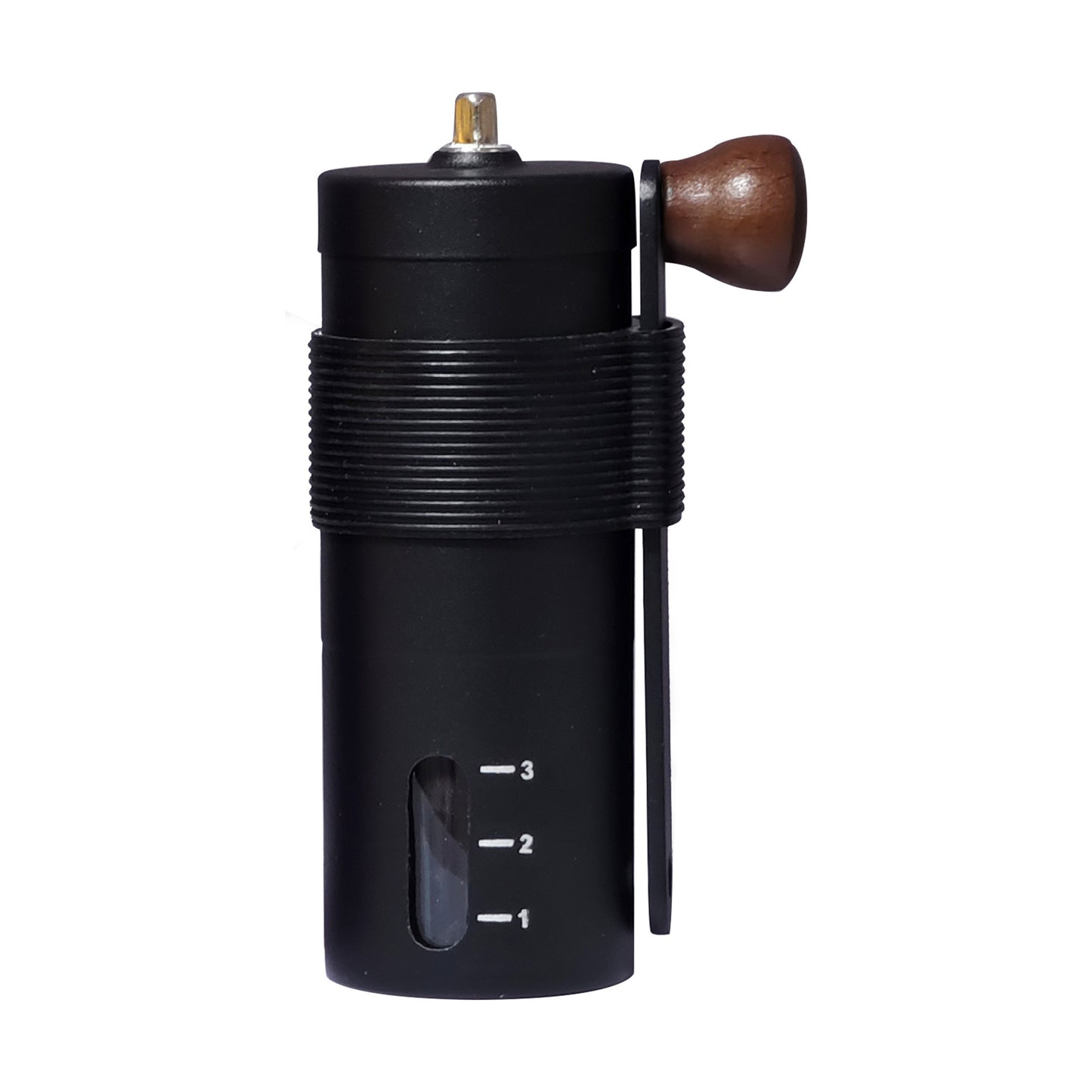 Handkaffeemühle mit Keramik-Mahlwerk, Edelstahl