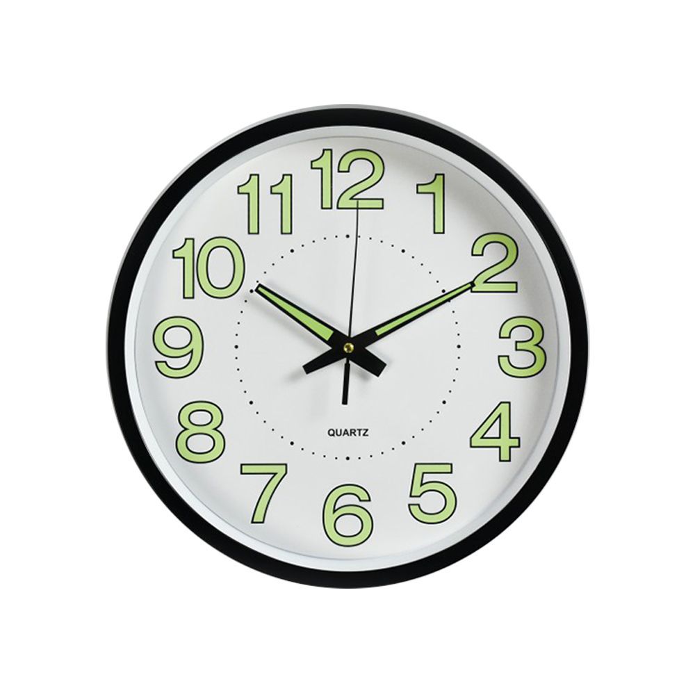 Quarz-Wanduhr, Kunststoff, Zeiger, 20–40 cm