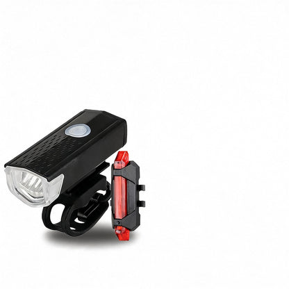 Fahrradlicht-Set, USB-aufladbar, wasserdicht