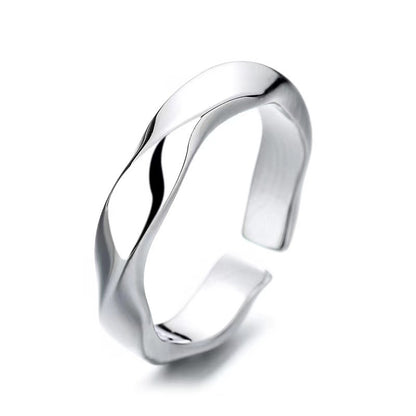 Offener Ring, verstellbar, Zinklegierung
