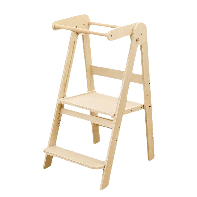 Montessori-Lernturm aus Holz, klappbar, 91×46×48 cm