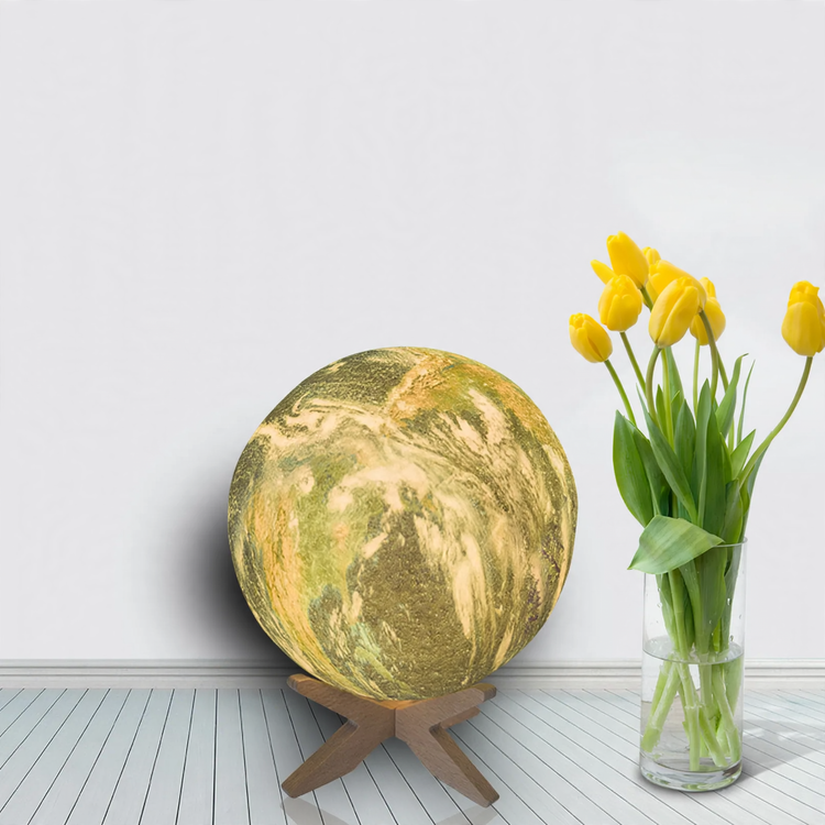 LED-Mondlampe mit Fernbedienung und Farbwechsel
