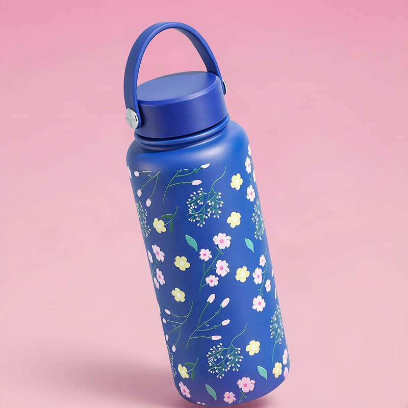 Isolierte Edelstahl-Trinkflasche, 1000 ml