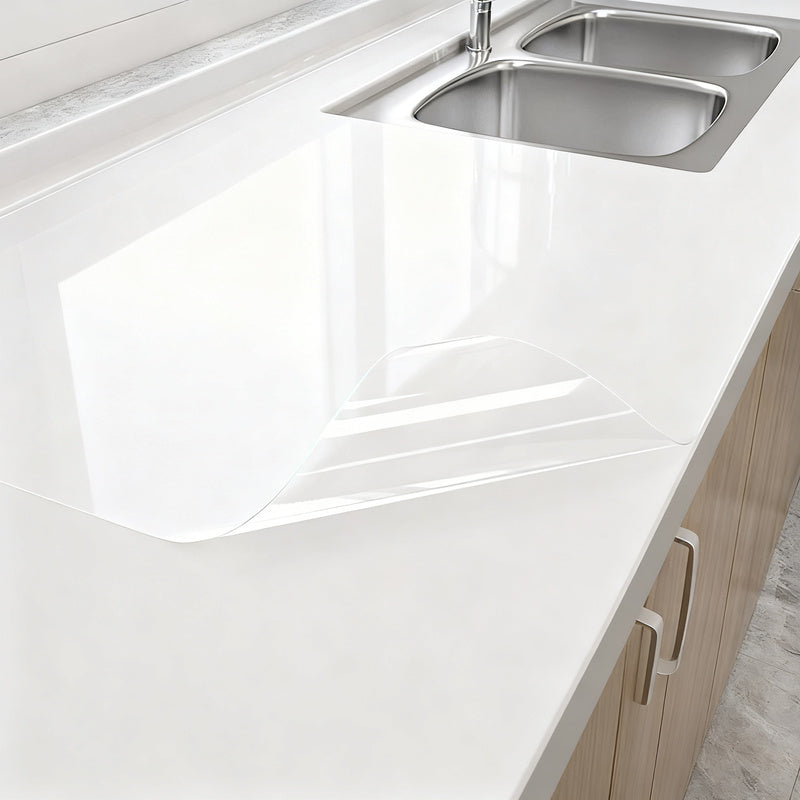 Transparente Schutzfolie für Tische und Möbel
